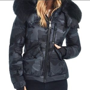 SAM. Grey Camo Jetset Coat